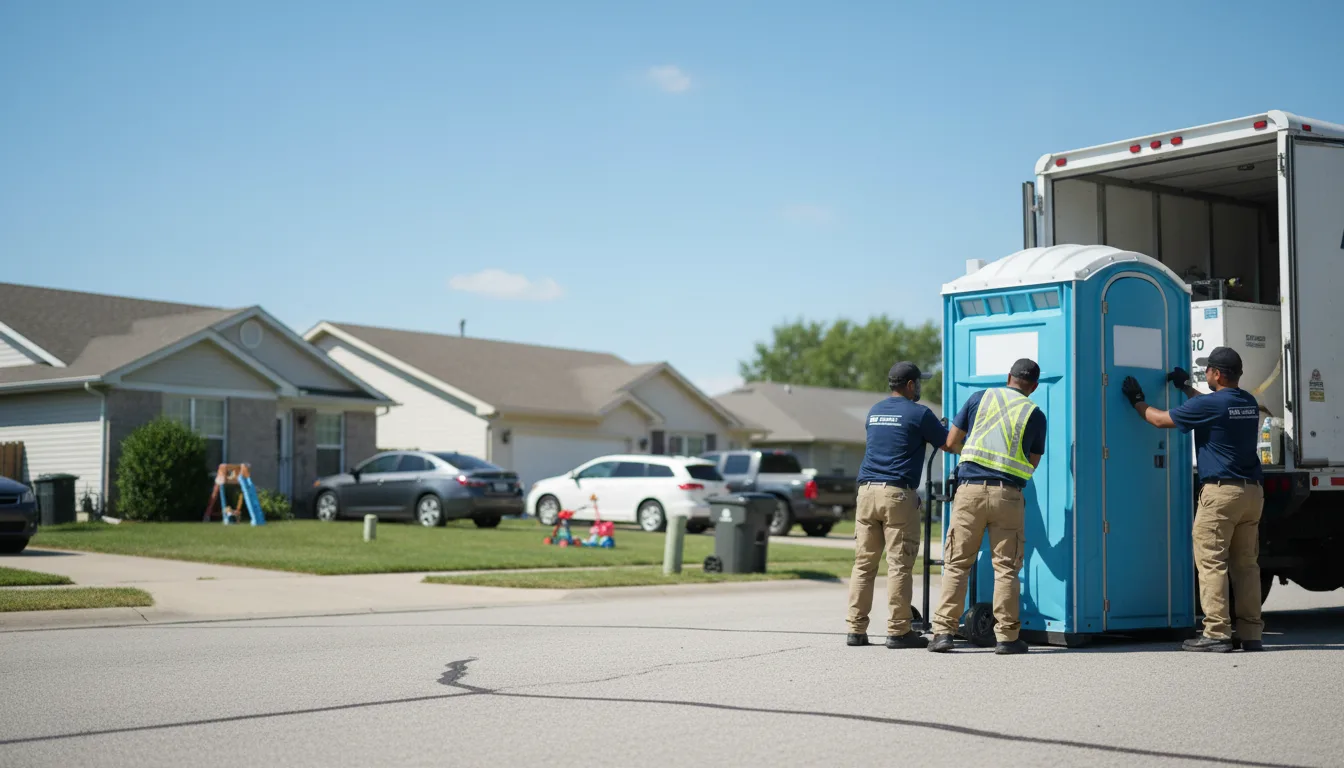Standard Porta Potty Rentals in Jeffersonville, IN near me